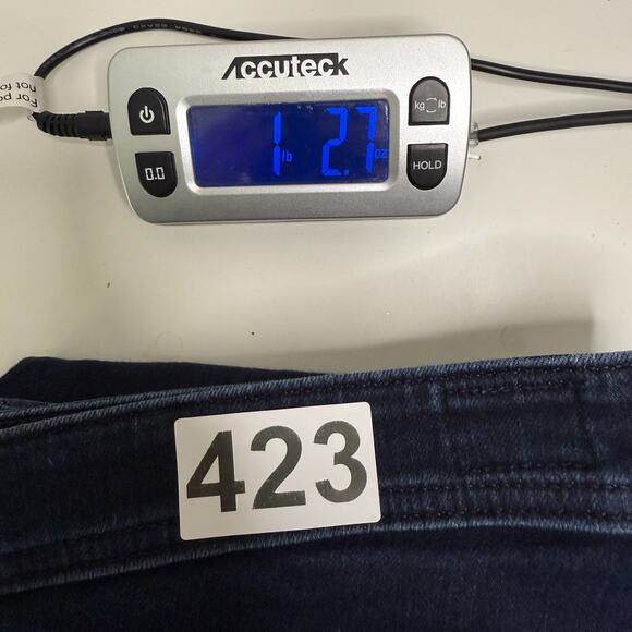 AG Adriano Goldschmied‎ Jeans Mens 38x34 Blue Straight Stretch Mid Rise Denim - Picture 14 of 14